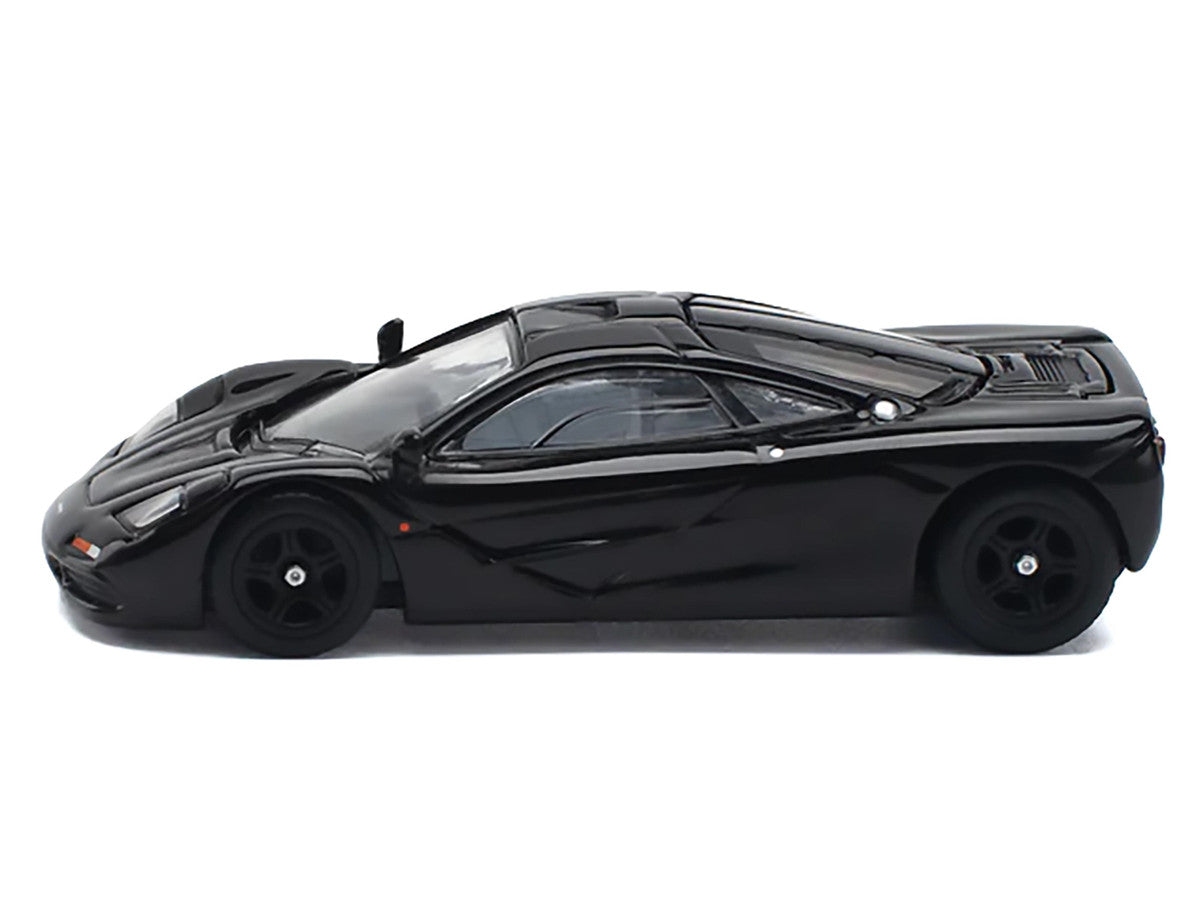 McLaren F1 Jet Black 1/64 Diecast Model Car by Pop Race LuxuryLifeWay Online Store
