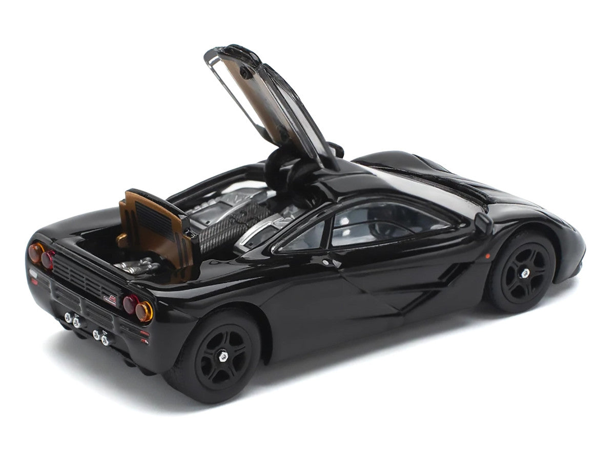 McLaren F1 Jet Black 1/64 Diecast Model Car by Pop Race LuxuryLifeWay Online Store
