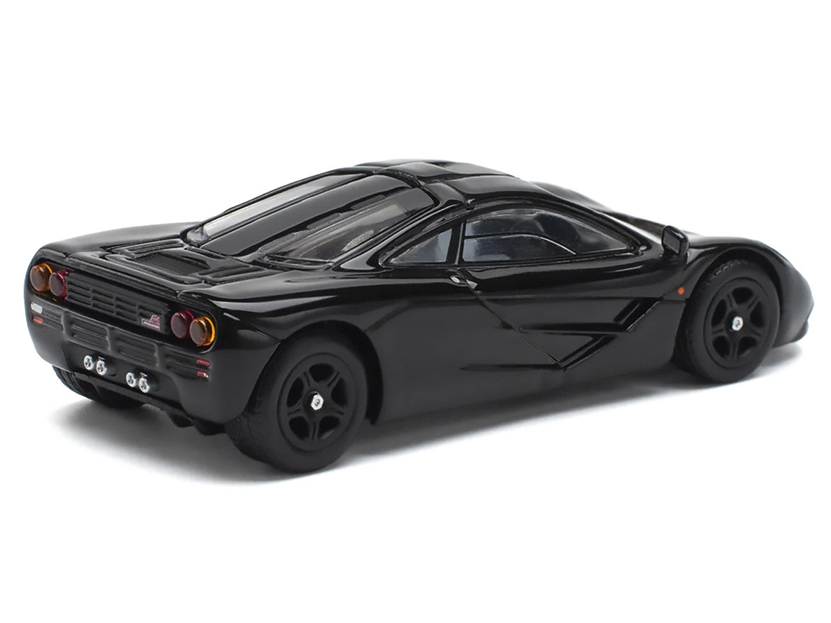 McLaren F1 Jet Black 1/64 Diecast Model Car by Pop Race LuxuryLifeWay Online Store