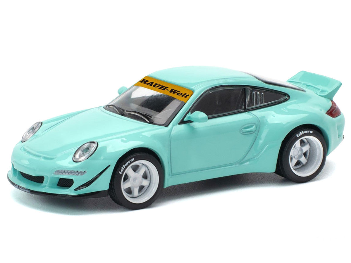 997 RWB Light Blue 1/64 Diecast Model Car by Pop Race LuxuryLifeWay Online Store