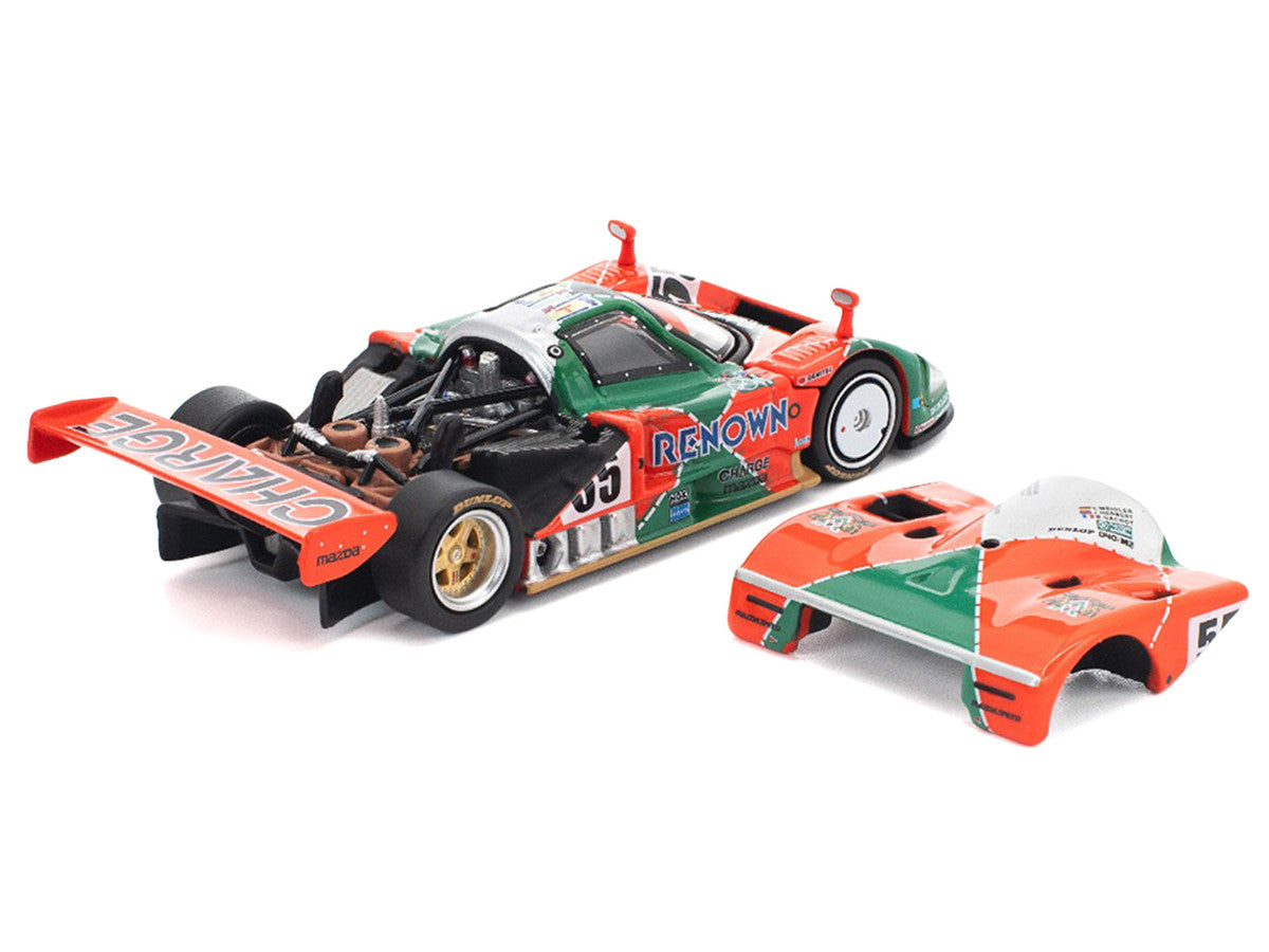 Mazda 787B #55 Johnny Herbert - Volker Weidler - Bertrand Gachot "Mazdaspeed" Winner "24 Hours of Le Mans" (1991) 1/64 Diecast Model Car by Pop Race LuxuryLifeWay Online Store