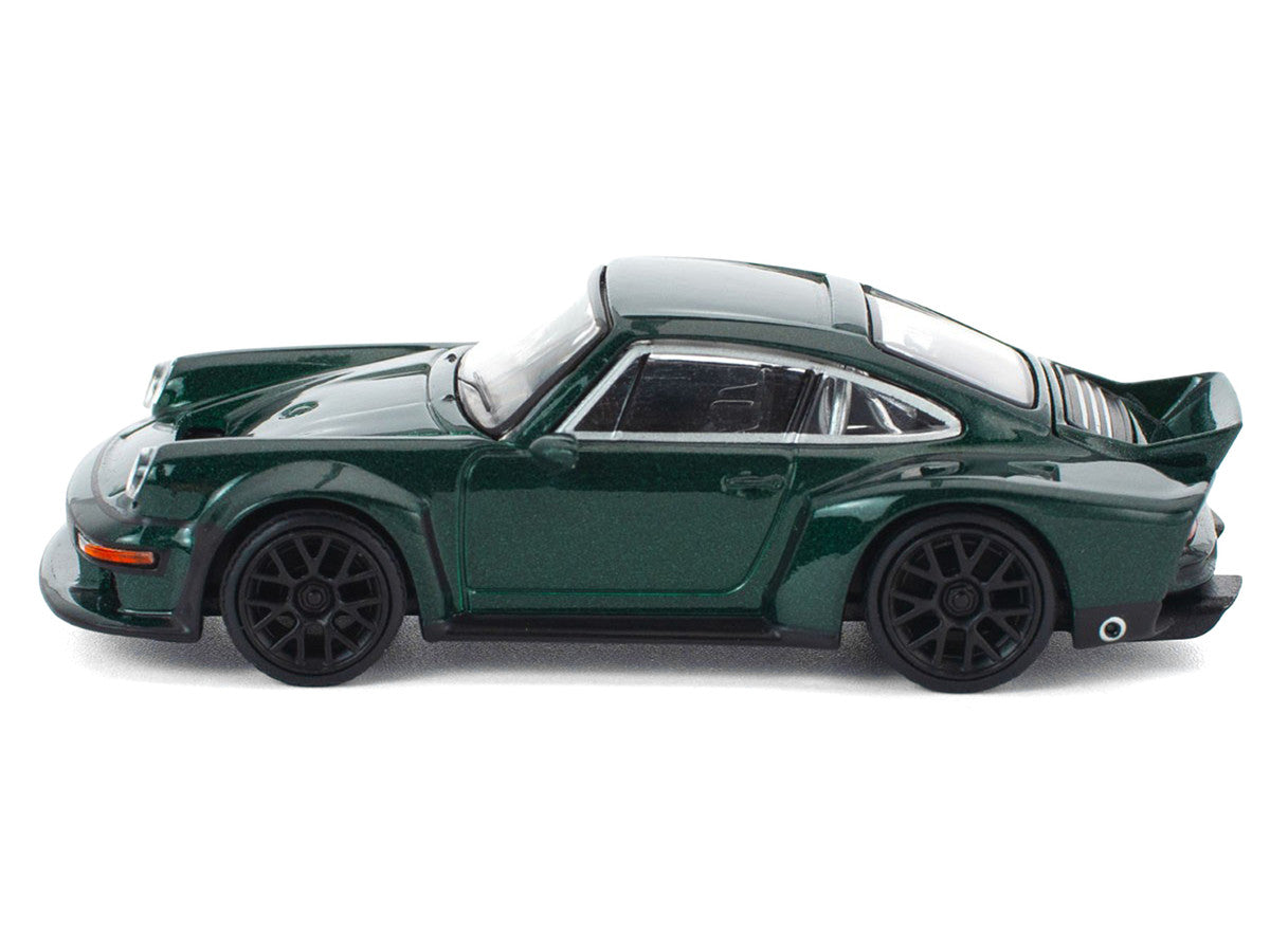 Singer DLS Turbo Green Metallic 1/64 Diecast Model Car by Pop Race LuxuryLifeWay Online Store