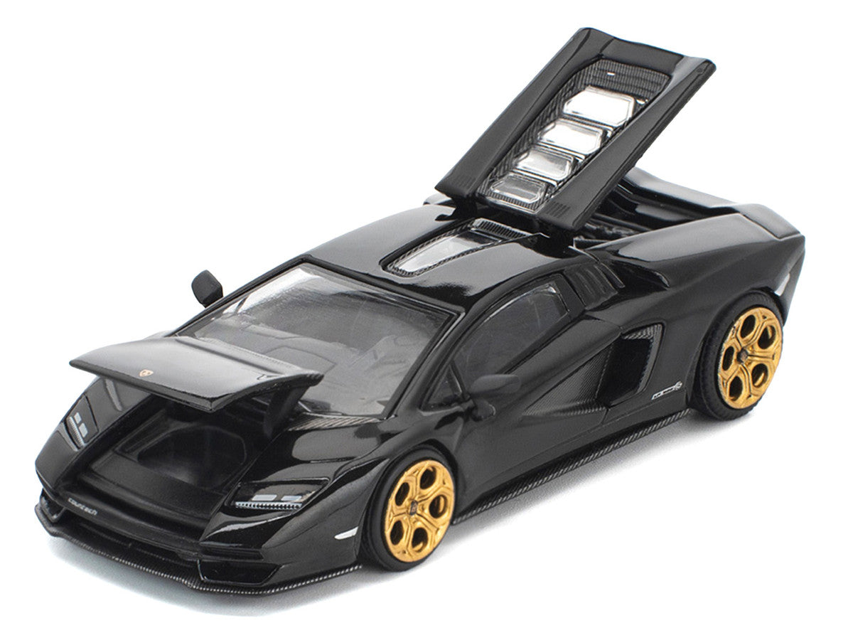 Lamborghini Countach LPI 800-4 Deep Black 1/64 Diecast Model Car by Pop Race LuxuryLifeWay Online Store