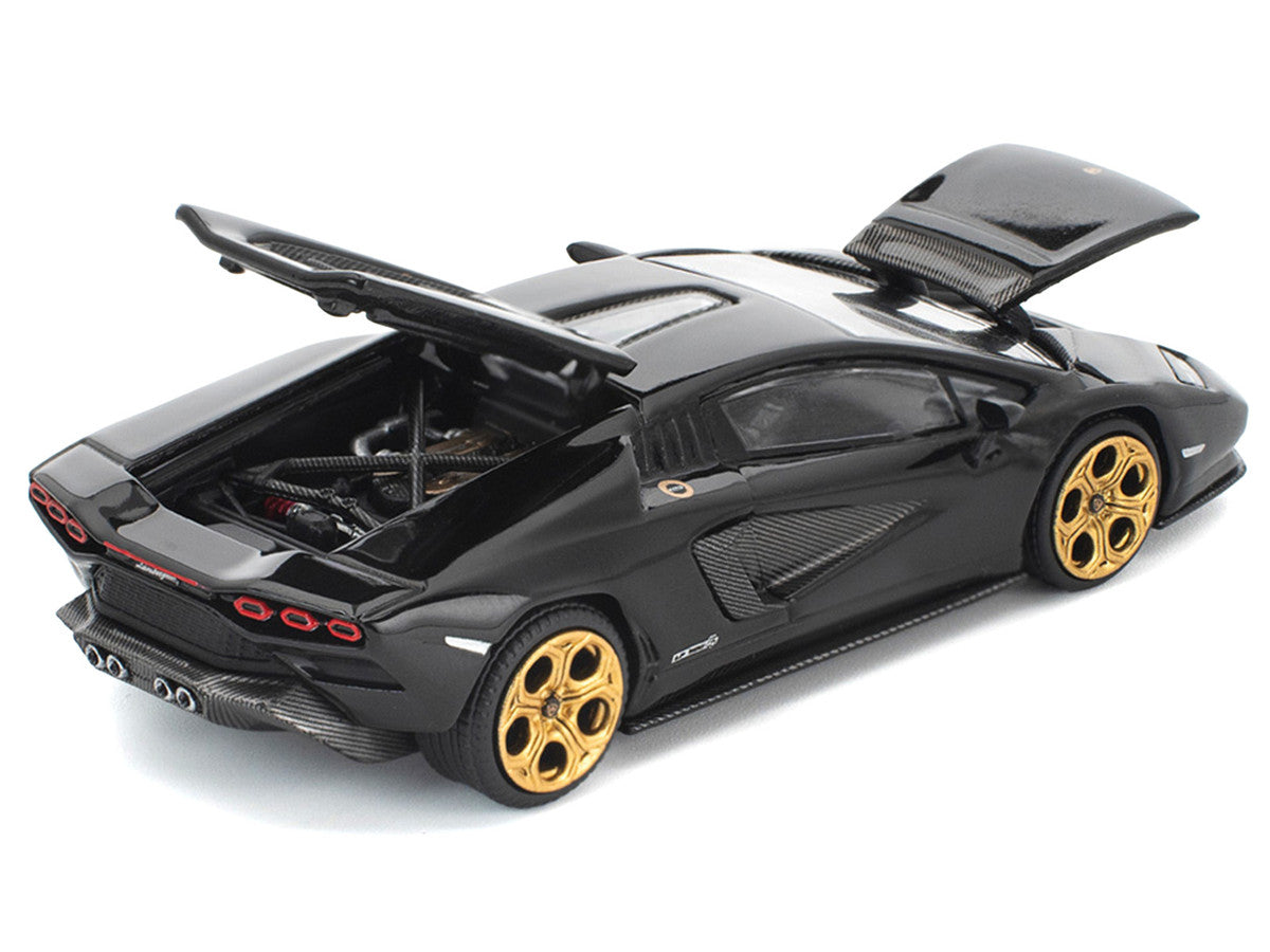 Lamborghini Countach LPI 800-4 Deep Black 1/64 Diecast Model Car by Pop Race LuxuryLifeWay Online Store