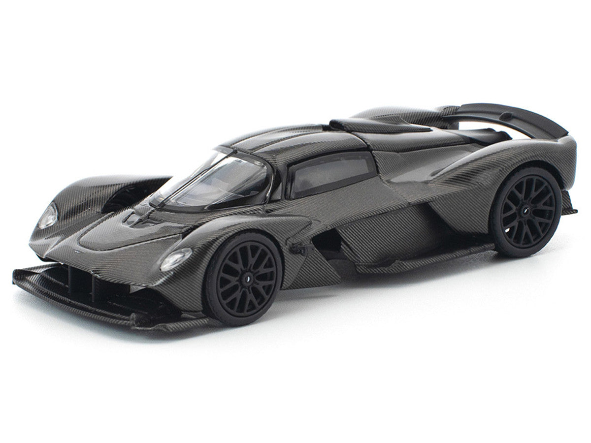 Aston Martin Valkyrie Carbon Fiber 1/64 Diecast Model Car by Pop Race LuxuryLifeWay Online Store