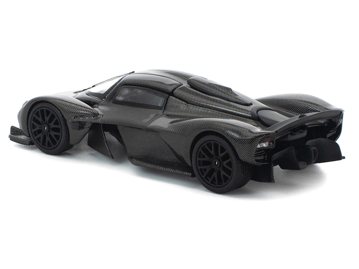 Aston Martin Valkyrie Carbon Fiber 1/64 Diecast Model Car by Pop Race LuxuryLifeWay Online Store