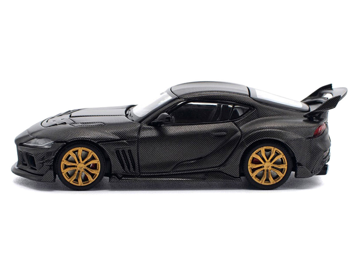 Toyota DarwinPro 66G WBK Supra A90 Full Carbon 1/64 Diecast Model Car by Pop Race LuxuryLifeWay Online Store