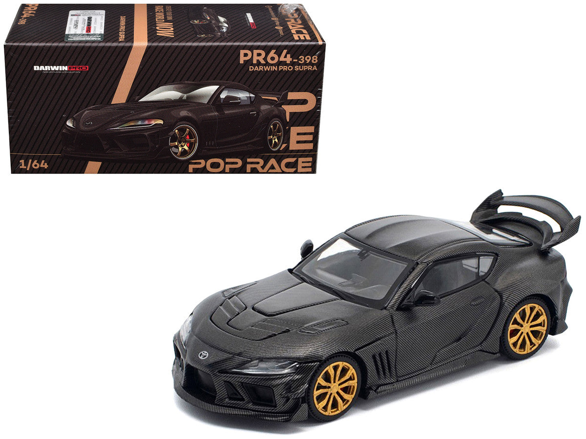 Toyota DarwinPro 66G WBK Supra A90 Full Carbon 1/64 Diecast Model Car by Pop Race LuxuryLifeWay Online Store