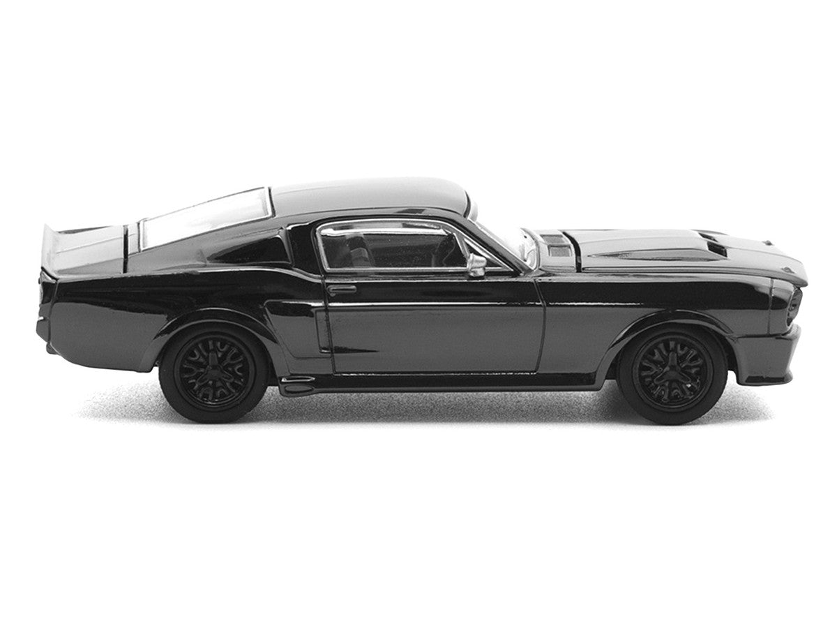 Shelby Mustang GT500 Dark Chrome "The Dark Chrome Series" 1/64 Die Cast Model Car by Pop Race LuxuryLifeWay Online Store