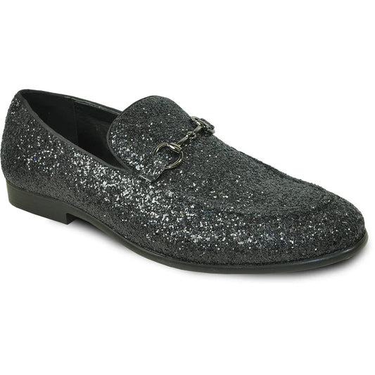 "Bravo1" Black Glitter Tuxedo & Prom Shoes LuxuryLifeWay Online Store