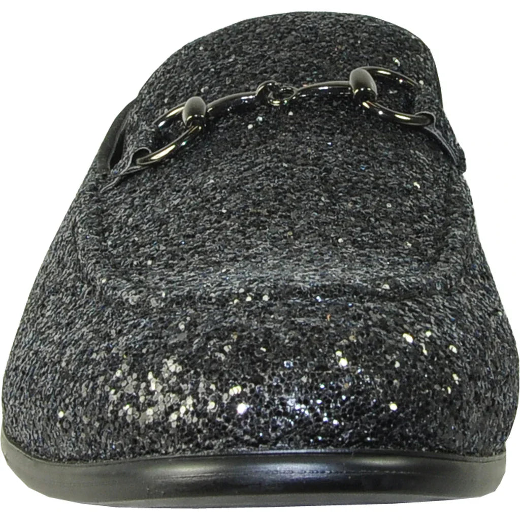 "Bravo1" Black Glitter Tuxedo & Prom Shoes LuxuryLifeWay Online Store