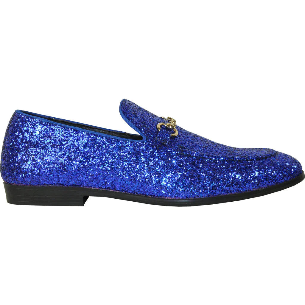 "Bravo" Blue Glitter Tuxedo & Prom Shoes LuxuryLifeWay Online Store