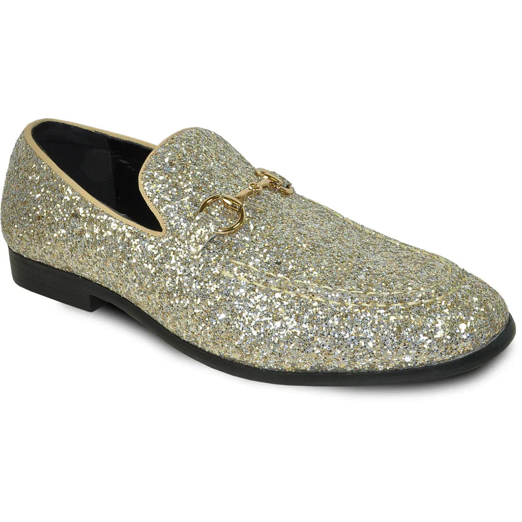 "Bravo" Gold Glitter Tuxedo & Prom Shoes LuxuryLifeWay Online Store