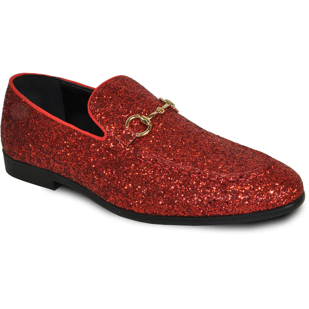 "Bravo" Red Glitter Tuxedo & Prom Shoes LuxuryLifeWay Online Store