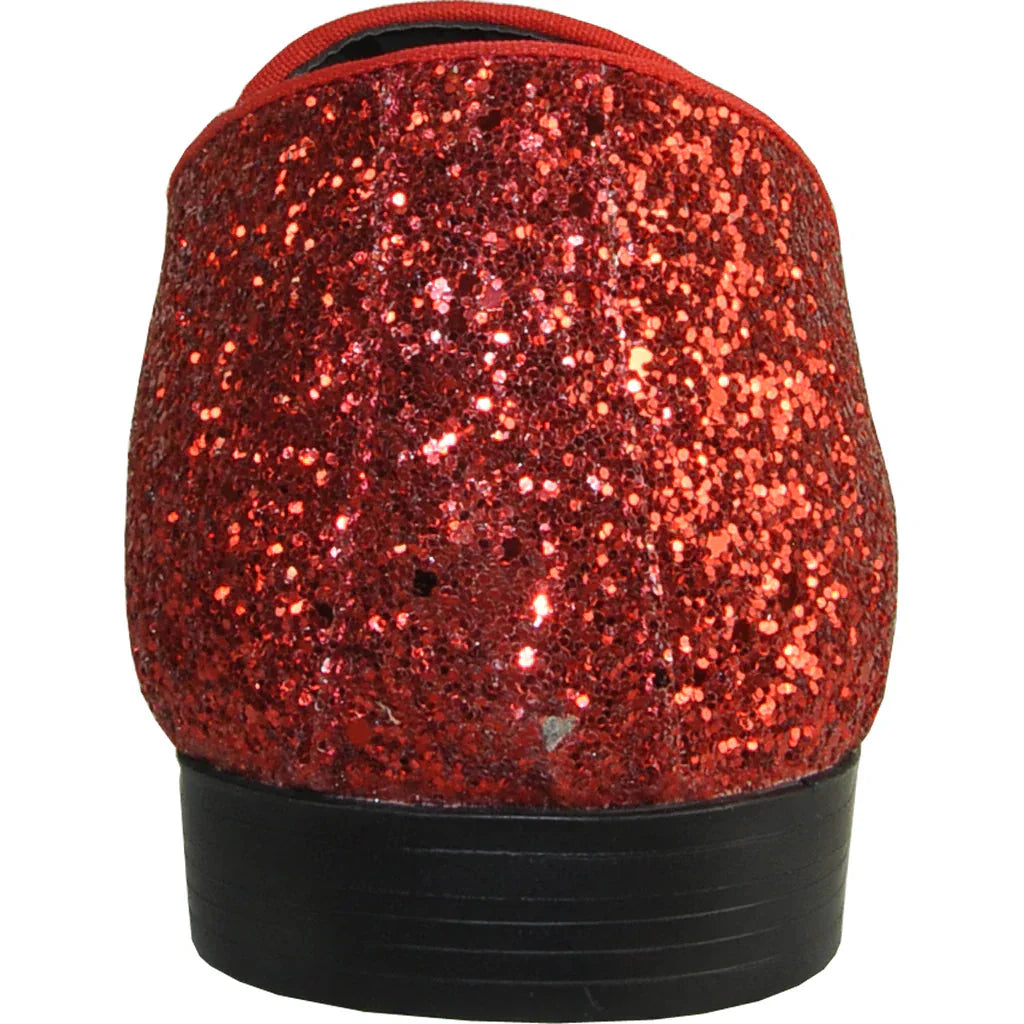 "Bravo" Red Glitter Tuxedo & Prom Shoes LuxuryLifeWay Online Store