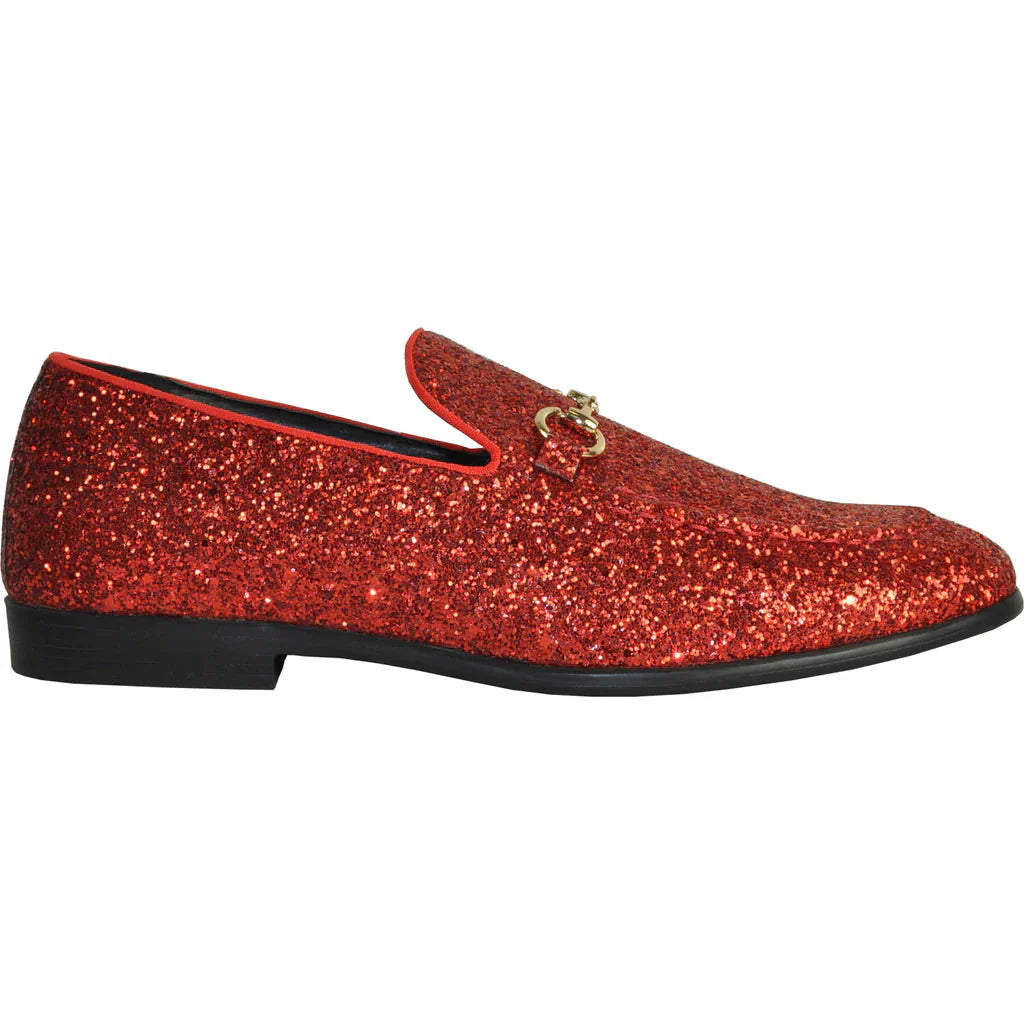"Bravo" Red Glitter Tuxedo & Prom Shoes LuxuryLifeWay Online Store
