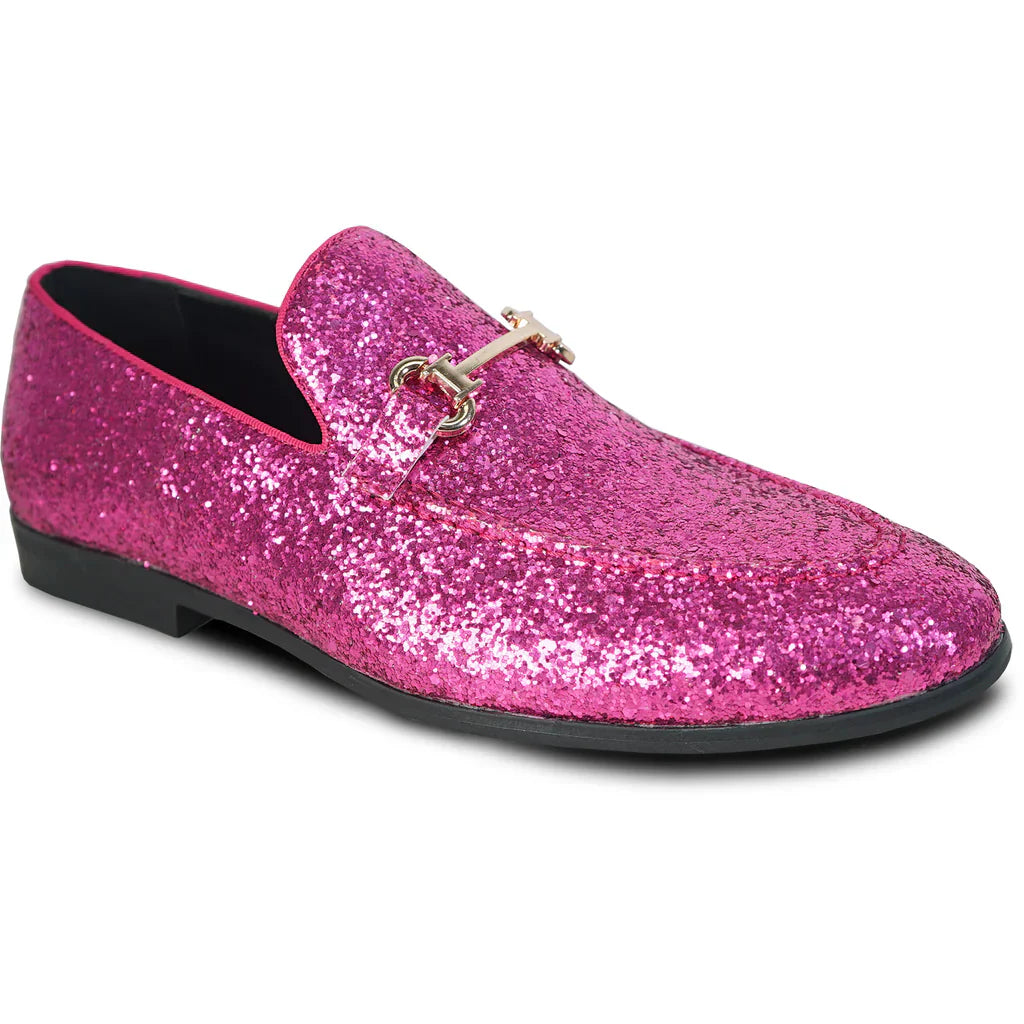 BRAVO Men Dress Shoe PROM-2 Loafer Shoe for Prom & Wedding Pink LuxuryLifeWay Online Store