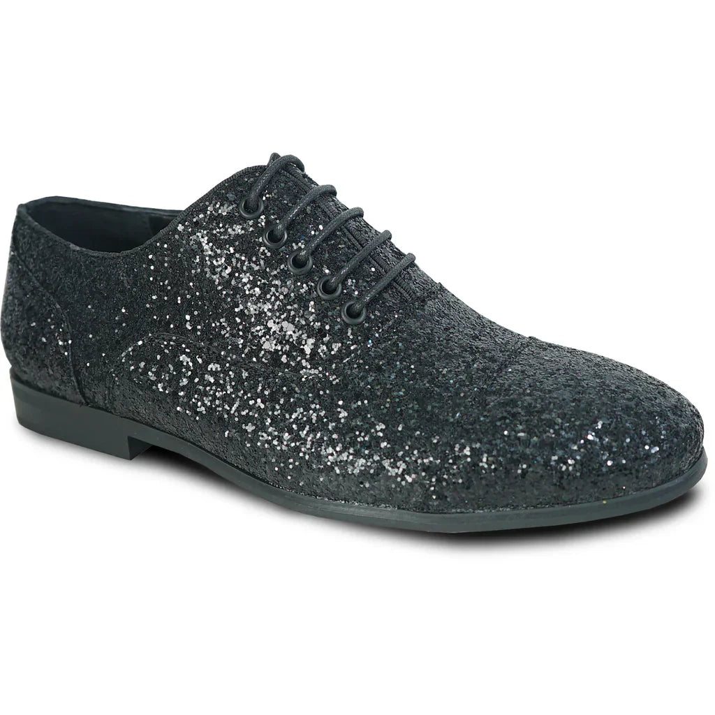 BRAVO Men Dress Shoe PROM-3 Loafer Shoe for Prom & Wedding Black LuxuryLifeWay Online Store