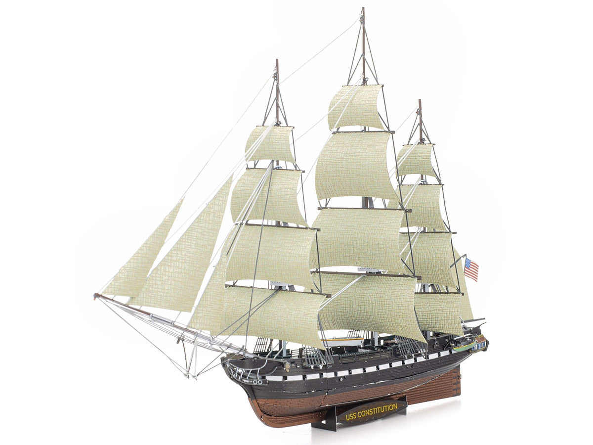 Model Kit USS Constitution Warship (Challenging Difficulty) Steel Model by Metal Earth LuxuryLifeWay Online Store