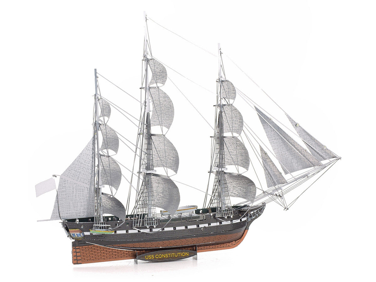Model Kit USS Constitution Warship (Challenging Difficulty) Steel Model by Metal Earth LuxuryLifeWay Online Store