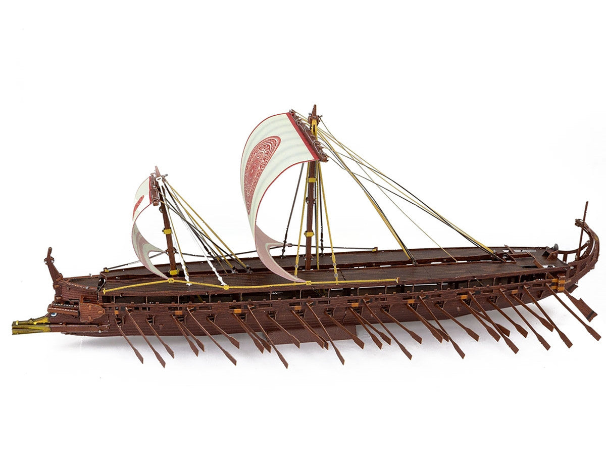 Model Kit Greek Trireme Warship (Expert Difficulty) Steel Model by Metal Earth LuxuryLifeWay Online Store