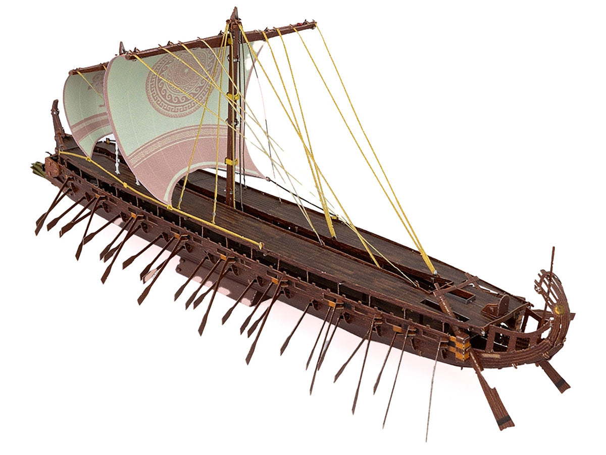 Model Kit Greek Trireme Warship (Expert Difficulty) Steel Model by Metal Earth LuxuryLifeWay Online Store