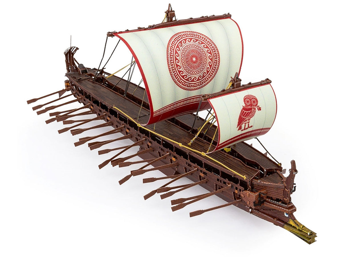 Model Kit Greek Trireme Warship (Expert Difficulty) Steel Model by Metal Earth LuxuryLifeWay Online Store