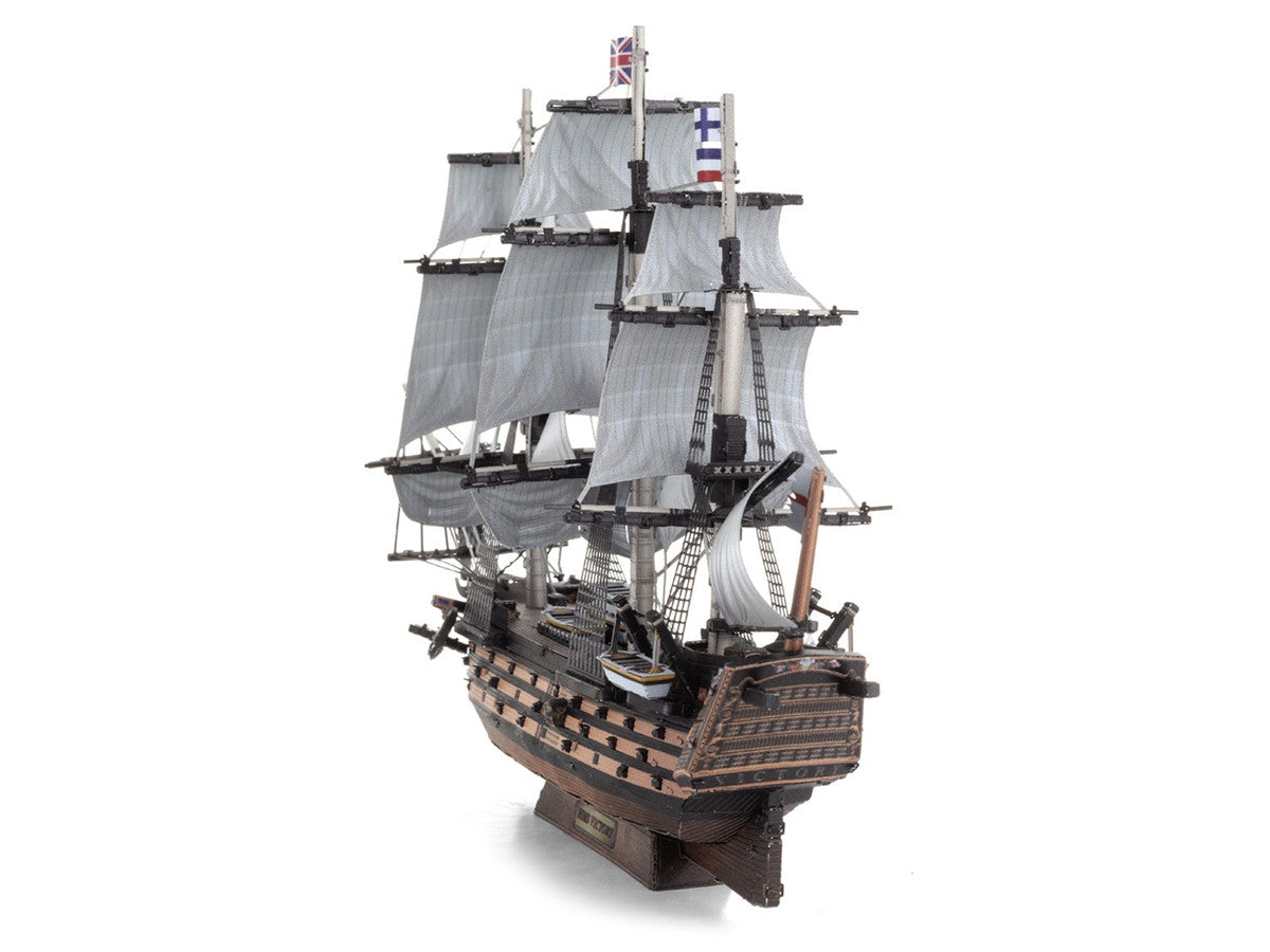 Model Kit HMS Victory British Navy Ship (Challenging Difficulty) Steel Model by Metal Earth LuxuryLifeWay Online Store