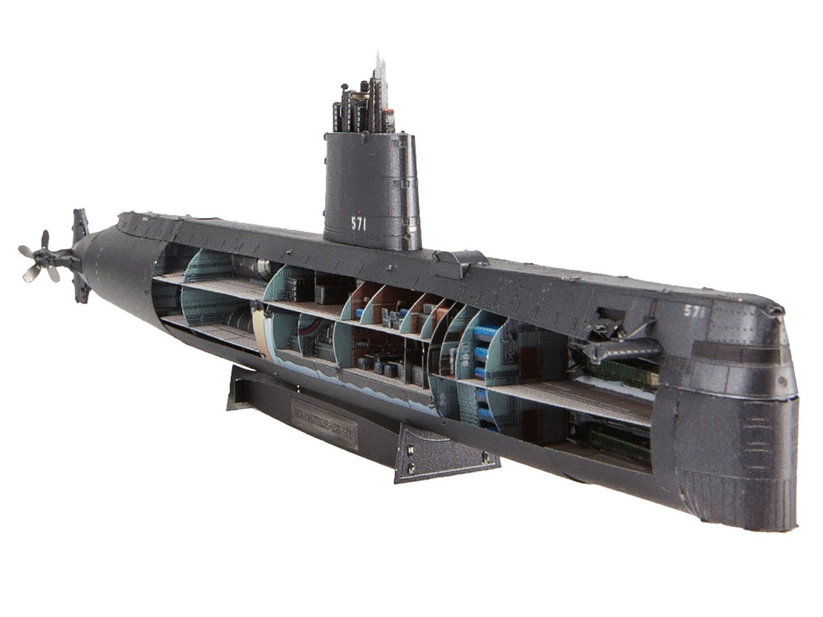Model Kit USS Nautilus (SSN-571) Submarine "United States Navy" (Challenging Difficulty) Steel Model by Metal Earth LuxuryLifeWay Online Store