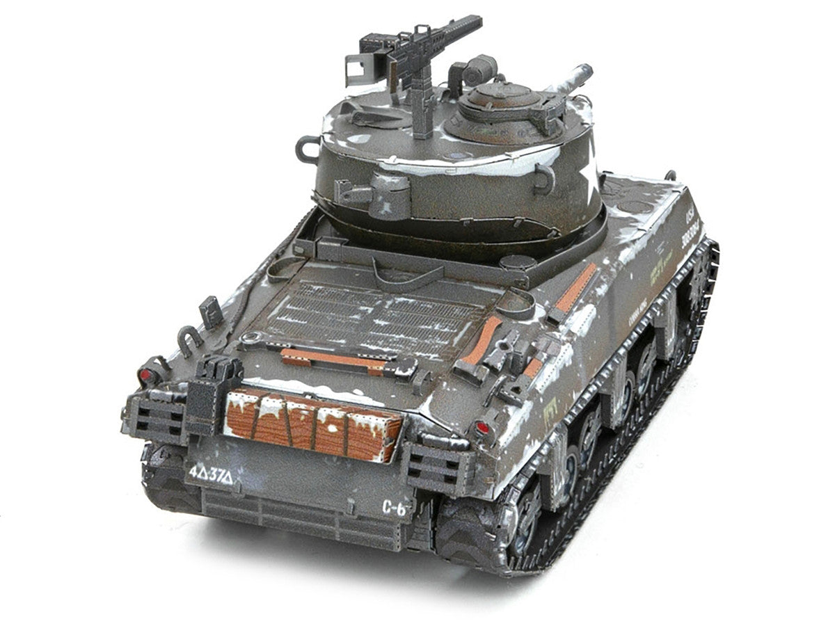 Model Kit United States M4 Sherman Tank (Moderate Difficulty) Steel Model by Metal Earth LuxuryLifeWay Online Store