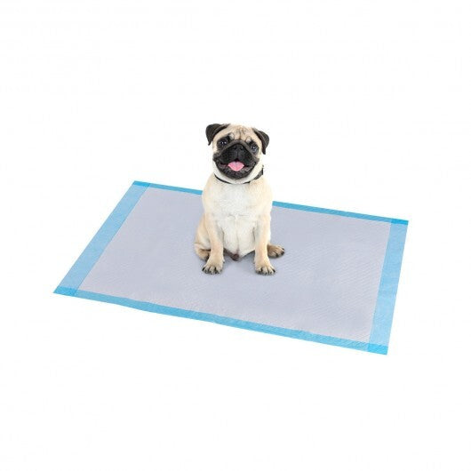 150  Pieces 24 x 36 Inch Pet Wee Pee Piddle Pad-S - Color: Light Blue - Size: S LuxuryLifeWay Online Store