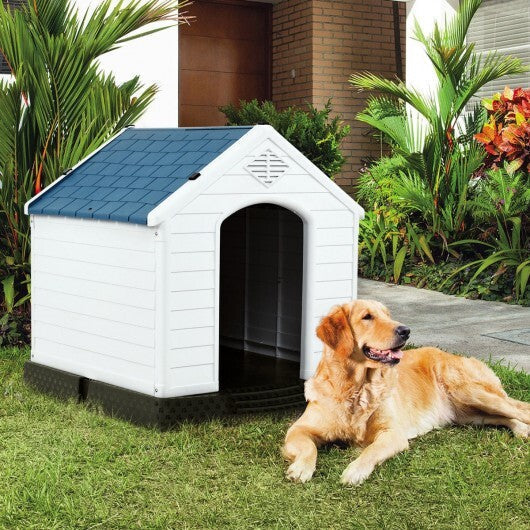 Plastic Waterproof Ventilate Pet Puppy House LuxuryLifeWay Online Store