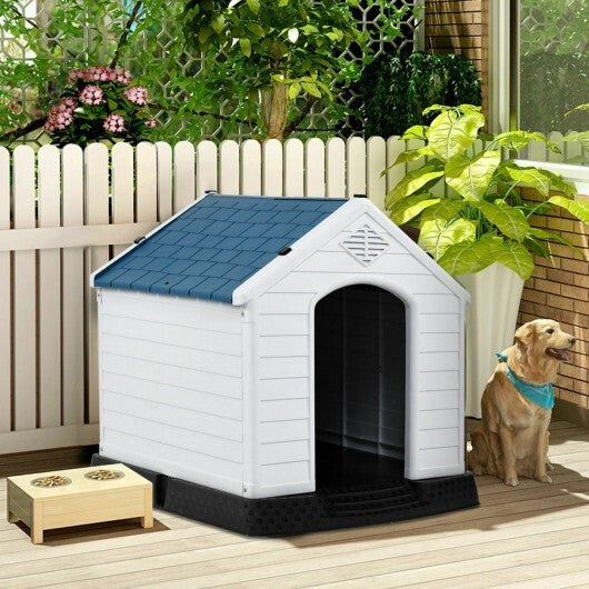 Plastic Waterproof Ventilate Pet Puppy House LuxuryLifeWay Online Store