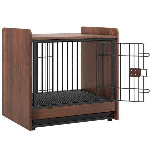 Dog Crate Indoor Dog Cage with Removable Tray and Lockable Door LuxuryLifeWay Online Store
