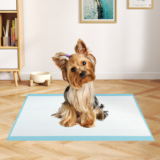Dog and Puppy Pee Pads 24" x 17" (300 Counts) for Potty Training-Blue LuxuryLifeWay Online Store