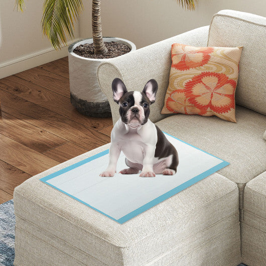 Dog and Puppy Pee Pads 24" x 17" (300 Counts) for Potty Training-Blue LuxuryLifeWay Online Store