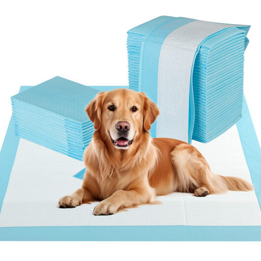 Dog and Puppy Pee Pads 36" x 36" (100 Counts) for Potty Training-Blue LuxuryLifeWay Online Store