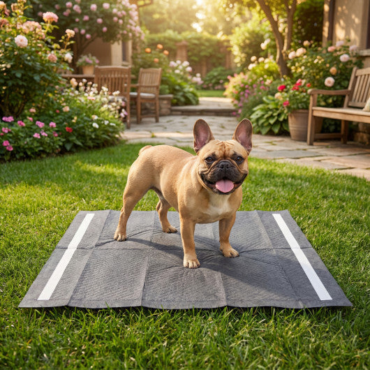 24" x 24" Charcoal?Dog Pee Pads 6-Layer for Dogs-Black LuxuryLifeWay Online Store