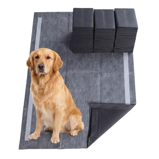 35.5" x 24" Charcoal?Dog Pee Pads 6-Layer for Dogs-Black LuxuryLifeWay Online Store