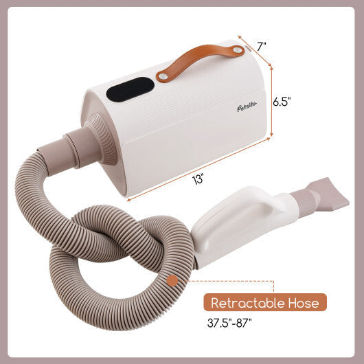 Dog Cat Hair Blower with Negative Ion Function and Adjustable Temperature LuxuryLifeWay Online Store