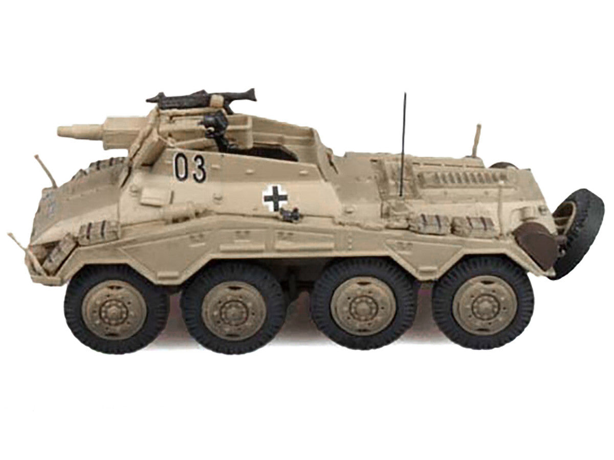 Sd.Kfz. 234/3 Armored Vehicle "#0 3rd Panzer Division Hungary" (1945) German Army 1/72 Diecast Model by Panzerstahl LuxuryLifeWay Online Store