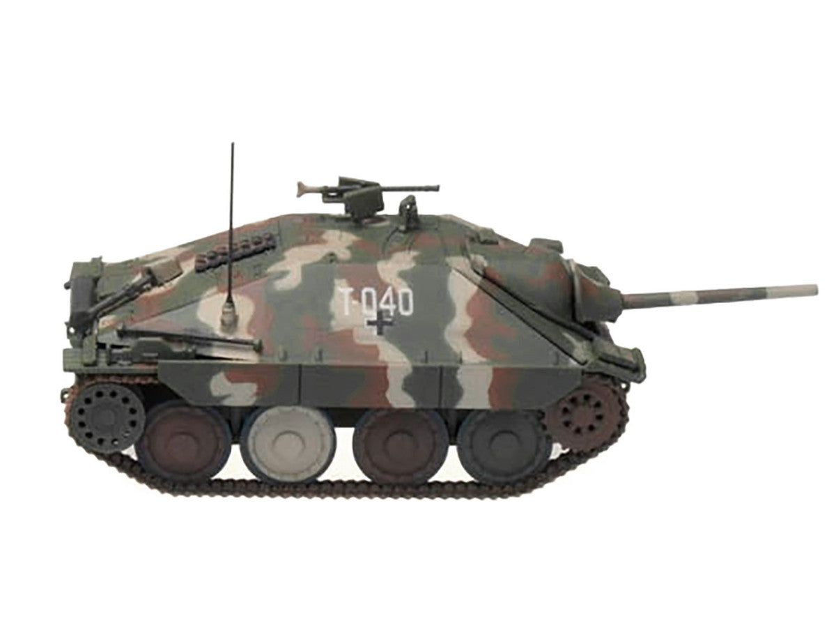 Hetzer (Mid Prod) Tank Destroyer "T-040 Marika 2nd Hungarian Panzer Division Balaton" (1945) German Army 1/72 Diecast Model by Panzerstahl LuxuryLifeWay Online Store