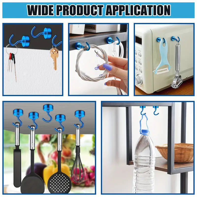 Ultra-Grip Magnetic Hooks