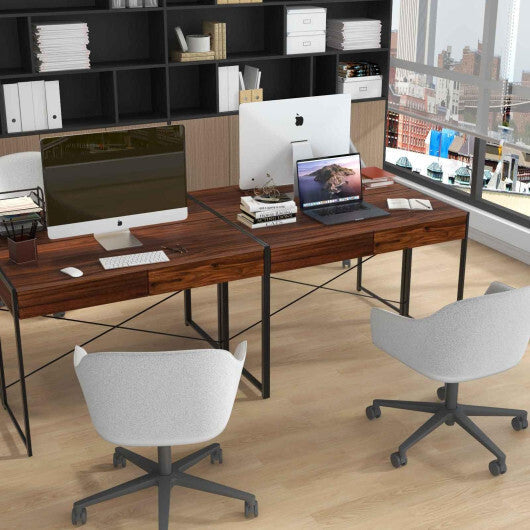 Versatile Home Office Desk and Storage Cabinet Bundle LuxuryLifeWay Online Store