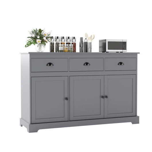Standing Floor Lamp and Sideboard Buffet Storage for Dining Room LuxuryLifeWay Online Store