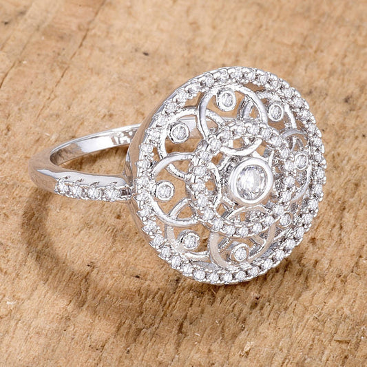 .5 Ct Interlocking Circles Ring with CZ LuxuryLifeWay Online Store
