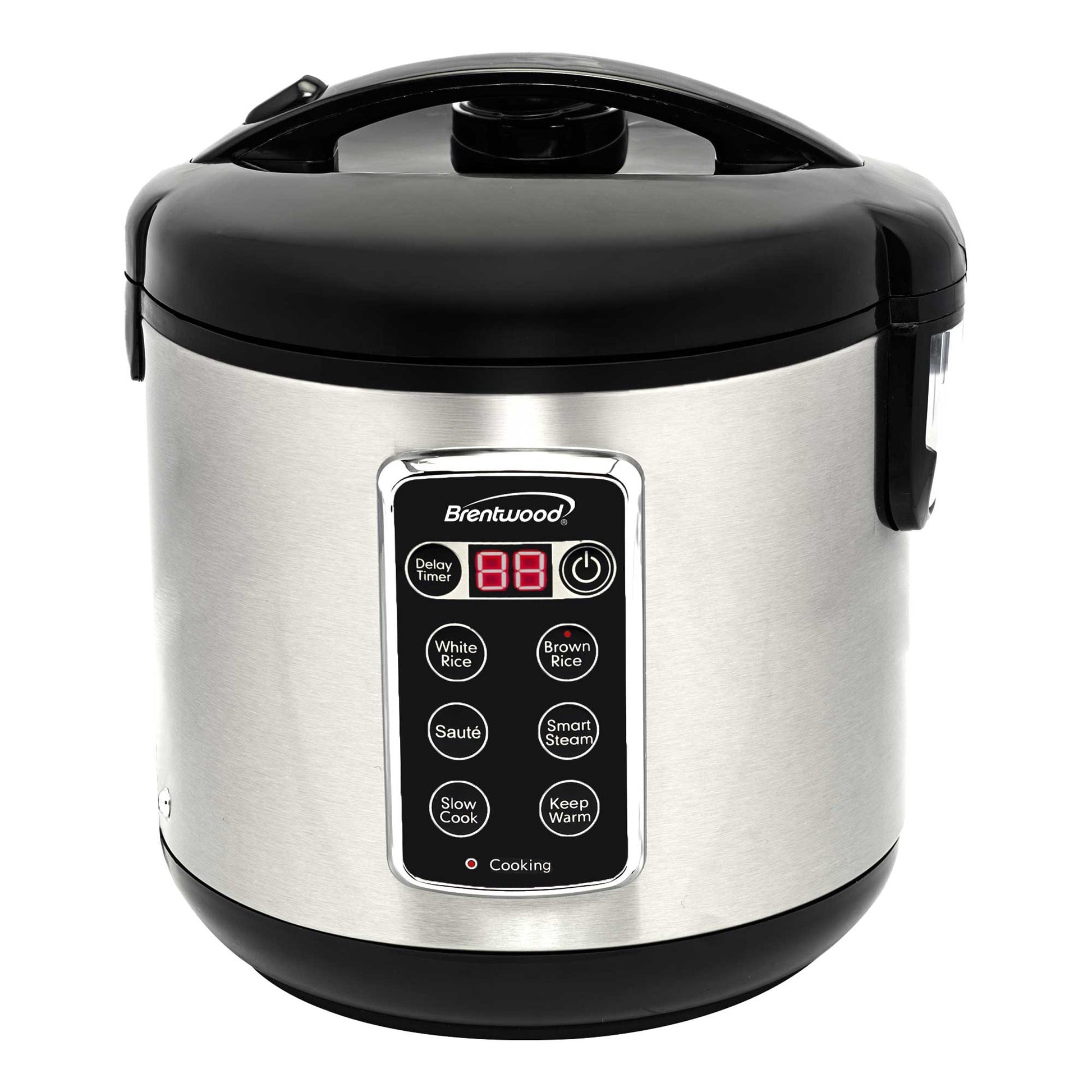 Brentwood 10 Cup 7-Function Smart Rice Multi-Cooker in Stainless Steel LuxuryLifeWay Online Store