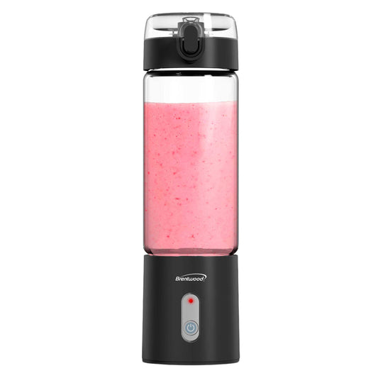 Brentwood 17 Ounce Portable Battery Operated USB Glass Blender in Black LuxuryLifeWay Online Store