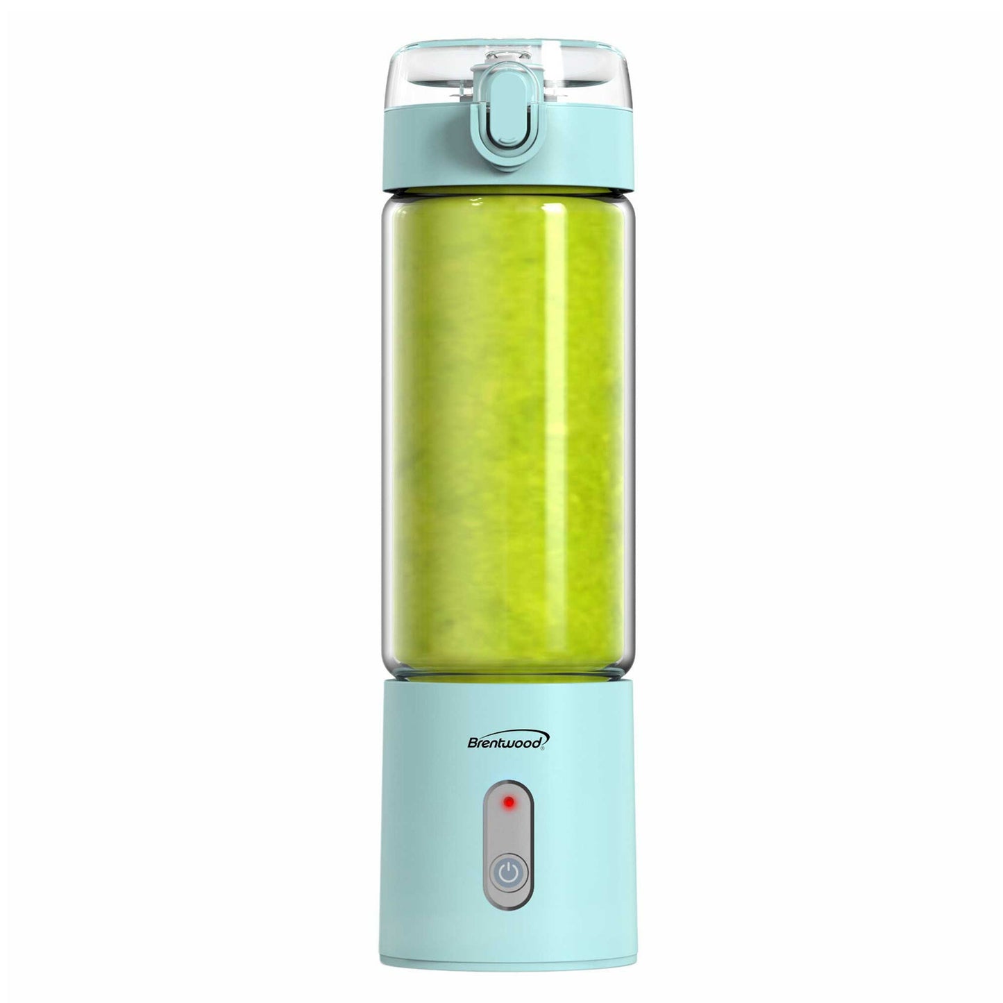 Brentwood 17 Ounce Portable Battery Operated USB Glass Blender in Blue LuxuryLifeWay Online Store