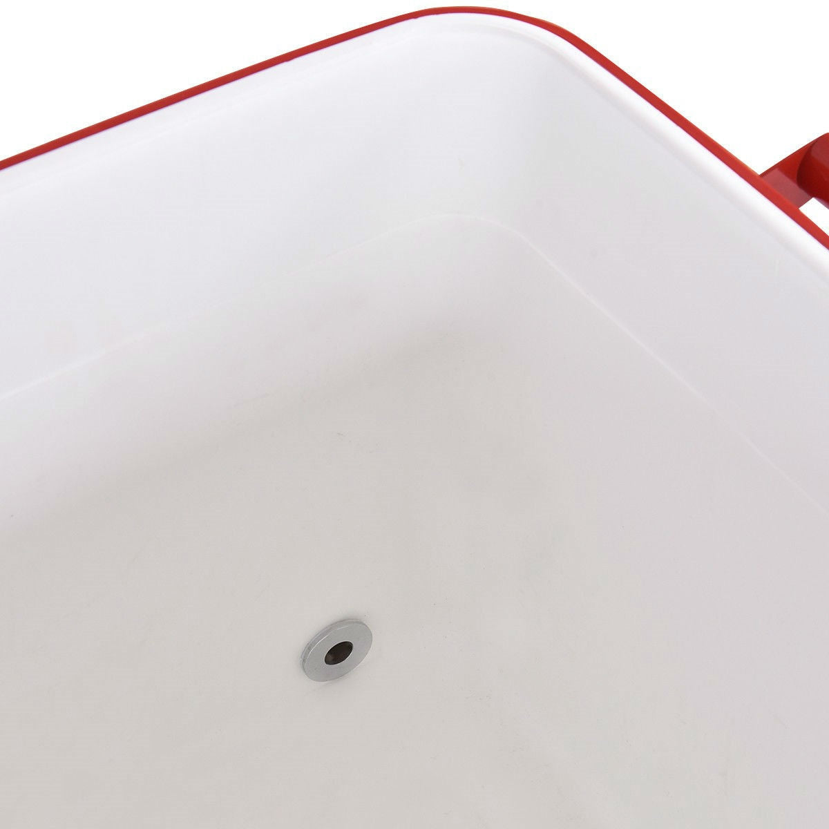 80 Quart Red Sturdy Rolling Steel Construction Cooler LuxuryLifeWay Online Store